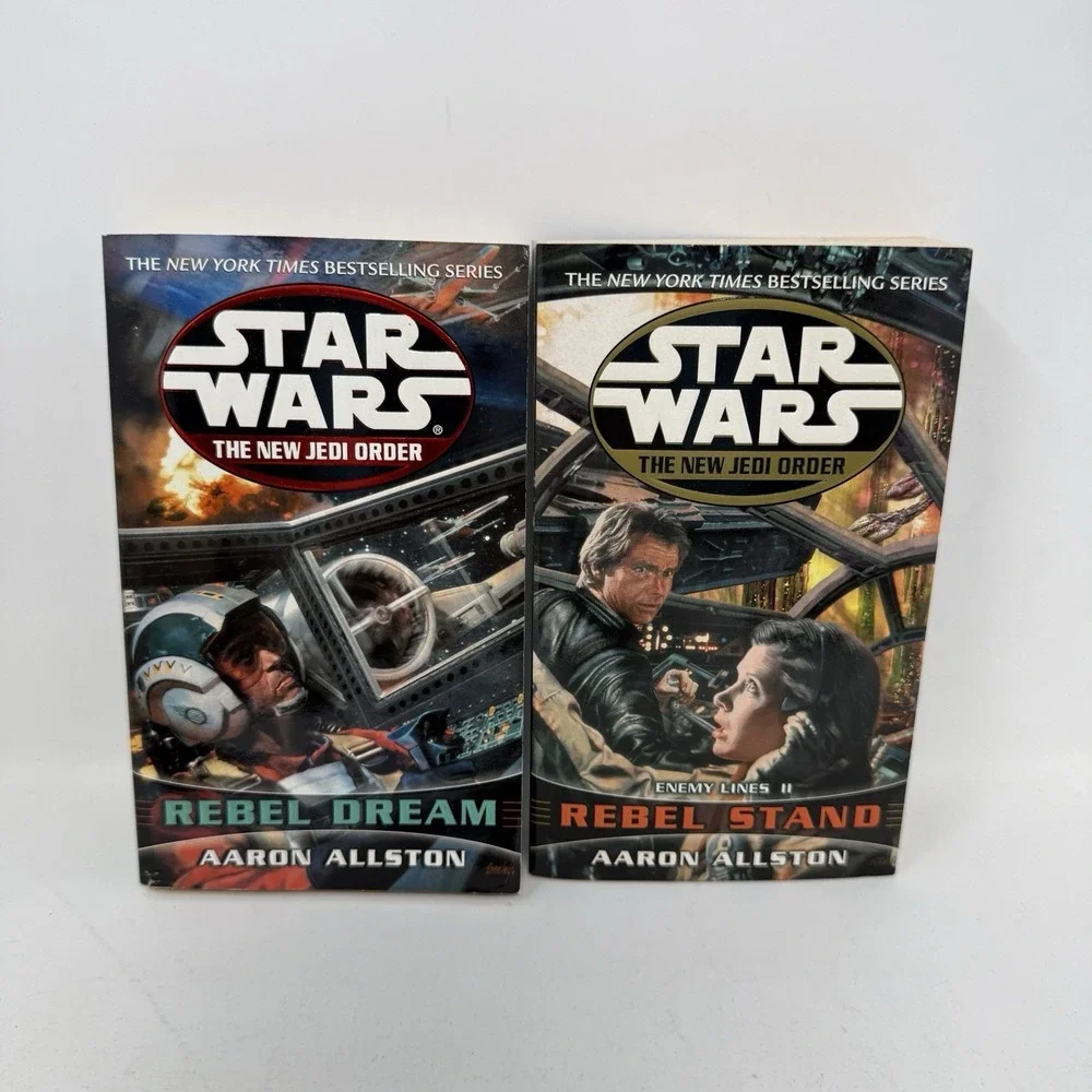 Star Wars: The New Jedi Order, Rebel Dream & Rebel Stand Paperback Books
